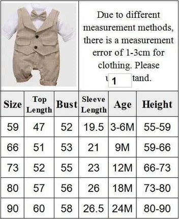 Baby Boy 3 - 24M Plaid Formal Gentleman Outfit - Gentleman Outfit - Prowow - Mad Fly Essentials