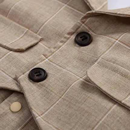 Baby Boy 3 - 24M Plaid Formal Gentleman Outfit - Gentleman Outfit - Prowow - Mad Fly Essentials