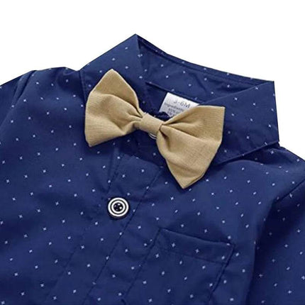 Baby Boy 3 - 24M Infant Clothing Set Gentleman Outfit - Gentleman Outfit - LZH - Mad Fly Essentials