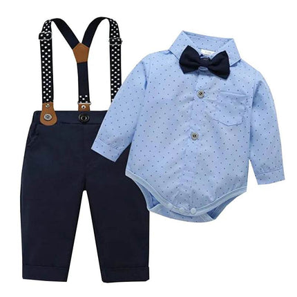 Baby Boy 3 - 24M Infant Clothing Set Gentleman Outfit - Gentleman Outfit - LZH - Mad Fly Essentials