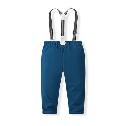 Baby Boy 4pc Spring Clothing Set Gentleman Outfit - Gentleman Outfit - LZH - Mad Fly Essentials