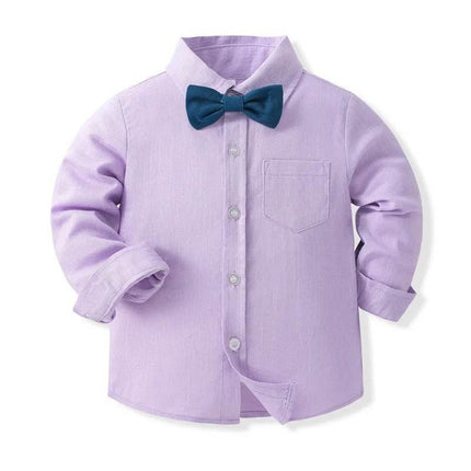 Baby Boy 4pc Spring Clothing Set Gentleman Outfit - Gentleman Outfit - LZH - Mad Fly Essentials