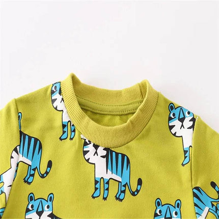 Baby Boy Animal 3D Cat Sweater - Sweater - jumping meters - Mad Fly Essentials