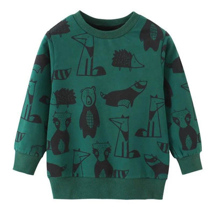 Baby Boy Animal 3D Cat Sweater - Sweater - jumping meters - Mad Fly Essentials
