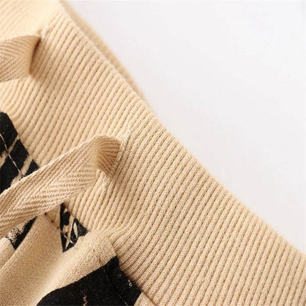 Baby Boy Animal All - Season Drawstring Sweatpants - Sweatpants - jumping meters - Mad Fly Essentials