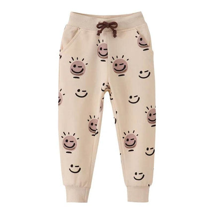 Baby Boy Animal All - Season Drawstring Sweatpants - Sweatpants - jumping meters - Mad Fly Essentials