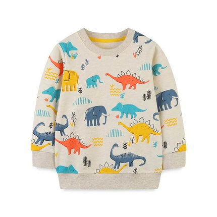 Baby Boy Animal Lion Forest Sweater - Sweater - jumping meters - Mad Fly Essentials