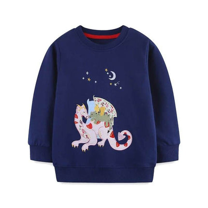 Baby Boy Animal Lion Forest Sweater - Sweater - jumping meters - Mad Fly Essentials