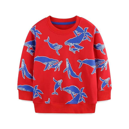 Baby Boy Animal Forest Sweater Tops - Mad Fly Essentials