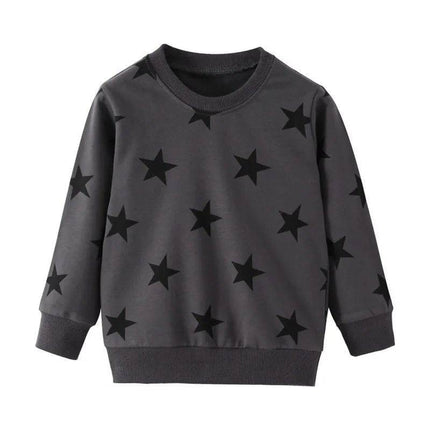 Baby Boy Animal Star Long Sweater - Mad Fly Essentials