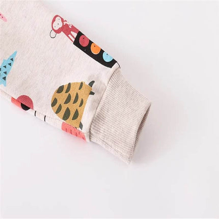 Baby Boy Animal Star Long Sweater - Sweater - jumping meters - Mad Fly Essentials