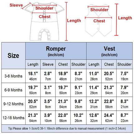 Baby Boy Baptism 3pc Set Gentleman Outfit - Gentleman Outfit - PsyMonster - Mad Fly Essentials