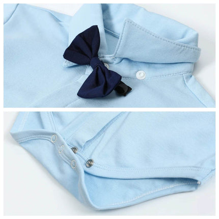 Baby Boy Blue Birthday Party Gentleman Outfit - Gentleman Outfit - A&J DESIGN - Mad Fly Essentials