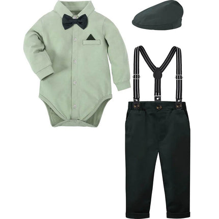 Baby Boy Blue Birthday Party Gentleman Outfit - Gentleman Outfit - A&J DESIGN - Mad Fly Essentials