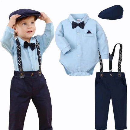 Baby Boy Blue Birthday Gentleman Outfit – Mad Fly Essentials
