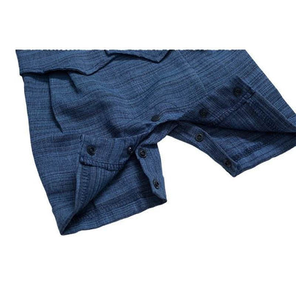 Baby Boy Blue Tie Striped Clothing Set Gentleman Outfit - Gentleman Outfit - Prowow - Mad Fly Essentials