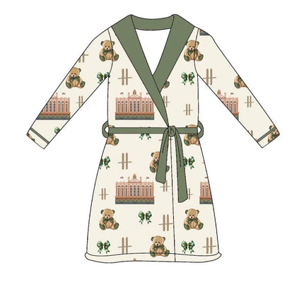 Baby Boy Brown Bear Outfit Pajama Set - Pajama Set - SAILEROAD - Mad Fly Essentials