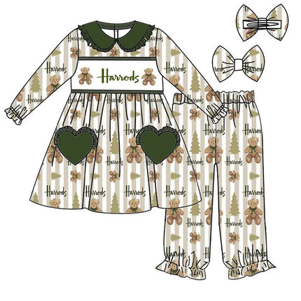 Baby Boy Brown Bear Outfit Pajama Set - Pajama Set - SAILEROAD - Mad Fly Essentials