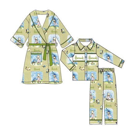 Baby Boy Brown Bear Outfit Pajama Set - Mad Fly Essentials