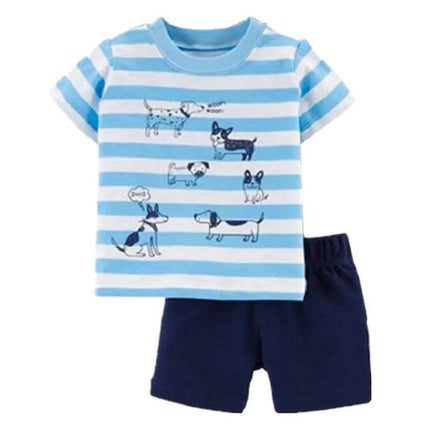 Baby Boy Camouflage Dinosaur Pajama Sleepwear Set - Sleepwear Set - Little Bitty - Mad Fly Essentials