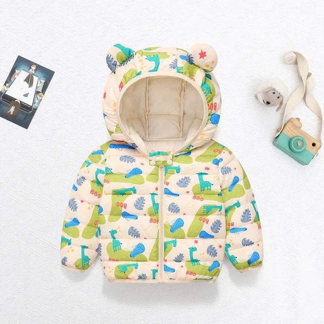 Baby Boy Camouflage Hooded Jacket - Jacket - Liakhouskaya - Mad Fly Essentials