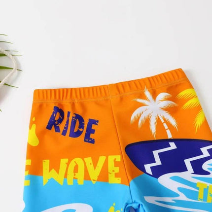 Baby Boy Cartoon Dinosaur 3D 3pc Swimwear Set - Swimwear Set - Beach Fellow - Mad Fly Essentials