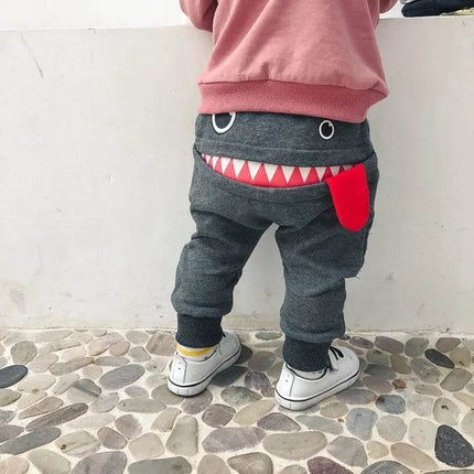 Baby Boy Casual Big Mouth Costume Pants - Pants - campure - Mad Fly Essentials