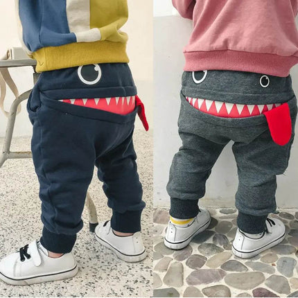 Baby Boy Casual Big Mouth Costume Pants - Pants - campure - Mad Fly Essentials