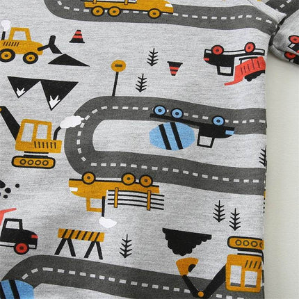 Baby Boy City Map Animal Sweater - Sweater - SAILEROAD - Mad Fly Essentials