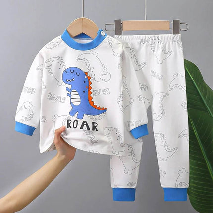 Baby Boy Dinosaur Pajama Sleepwear Set - Sleepwear Set - Chivry - Mad Fly Essentials