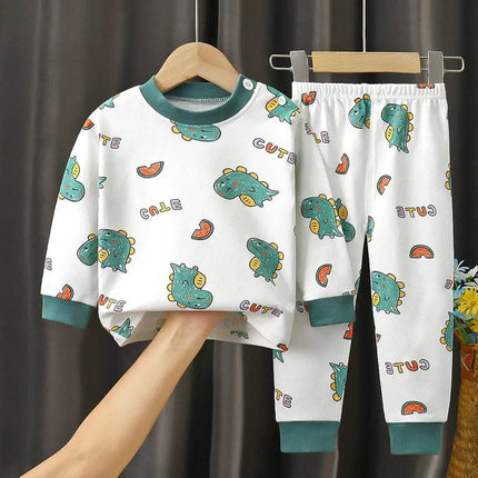 Baby Boy Dinosaur Pajama Sleepwear Set - Sleepwear Set - Chivry - Mad Fly Essentials