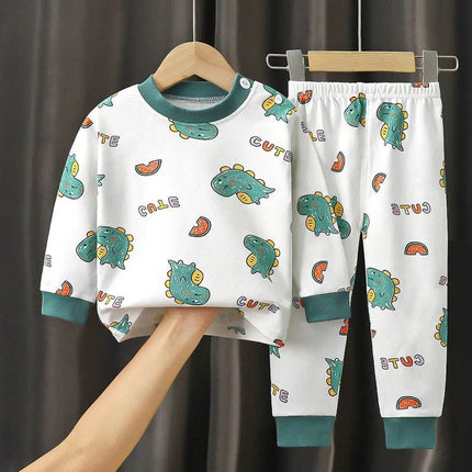 Baby Boy Dinosaur Pajama Sleepwear Set - Sleepwear Set - Chivry - Mad Fly Essentials