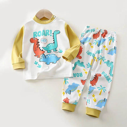 Baby Boy Dinosaur Pajama Sleepwear Set - Sleepwear Set - Chivry - Mad Fly Essentials