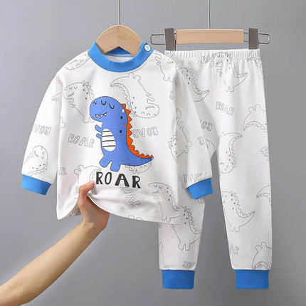 Baby Boy Dinosaur Pajama Sleepwear Set - Sleepwear Set - Chivry - Mad Fly Essentials