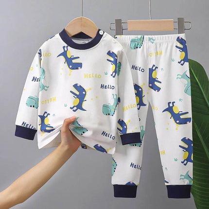 Baby Boy Dinosaur Pajama Sleepwear Set - Sleepwear Set - Chivry - Mad Fly Essentials