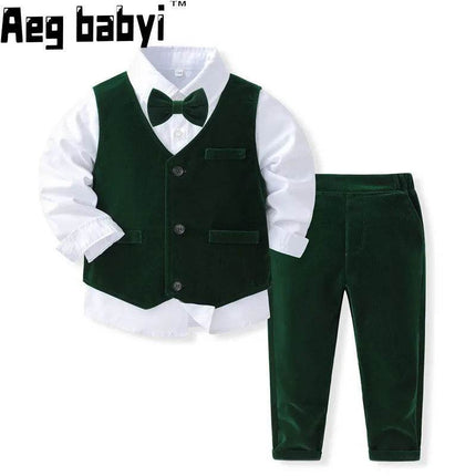Baby Boy Costume Suit Gentleman Outfit - Mad Fly Essentials