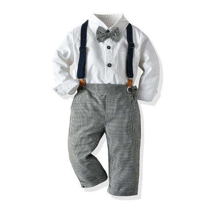 Baby Boy Formal Striped Gentleman Outfit - Gentleman Outfit - Top and top - Mad Fly Essentials