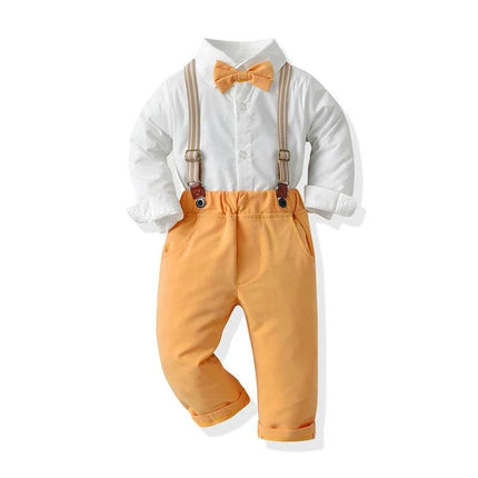 Baby Boy Formal Striped Gentleman Outfit - Gentleman Outfit - Top and top - Mad Fly Essentials