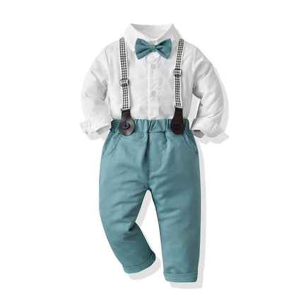 Baby Boy Formal Striped Gentleman Outfit - Gentleman Outfit - Top and top - Mad Fly Essentials