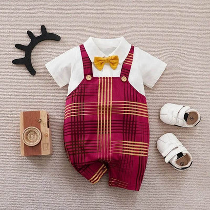 Baby Jumpsuit Boys Dress Formal Wear - Mad Fly Essentials
