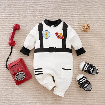 Baby Necktie Romper Jumpsuit Boys Dress Formal Wear - Boys Dress Formal Wear - Prowow - Mad Fly Essentials