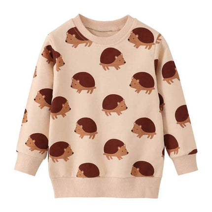 Baby Boy Hedgehog Animal Long Sweater - Mad Fly Essentials