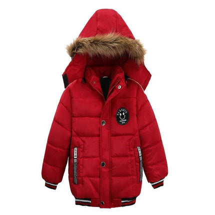Baby Boy Keep Warm Solid Hooded Jacket - Jacket - Liakhouskaya - Mad Fly Essentials