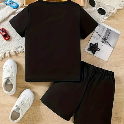 Baby Boy Little Man Graphic Tracksuit - Tracksuit - pudcoco - Mad Fly Essentials