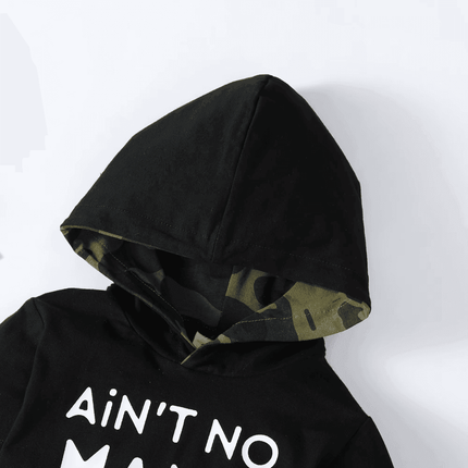 Baby Boy Long Black Camo Clothing Set - Clothing Set - Kidswant - Mad Fly Essentials