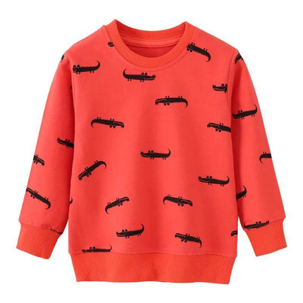 Baby Boy Long Dinosaur Animal Sweater - Sweater - jumping meters - Mad Fly Essentials