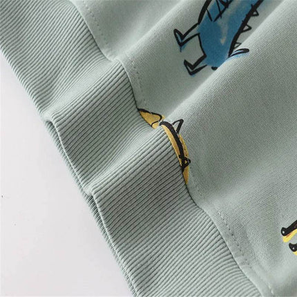 Baby Boy Long Dinosaur Animal Sweater - Sweater - jumping meters - Mad Fly Essentials