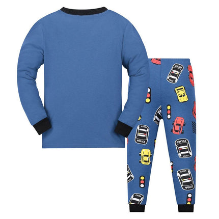 Baby Boy Long Space 2pc Sleepwear Pajama Set - Pajama Set - HORSE TOP - Mad Fly Essentials