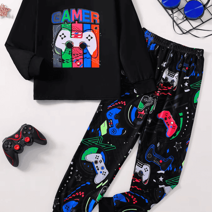 Baby Boy Luminous Gamer 3D Pajama Set - Pajama Set - Little Bitty - Mad Fly Essentials