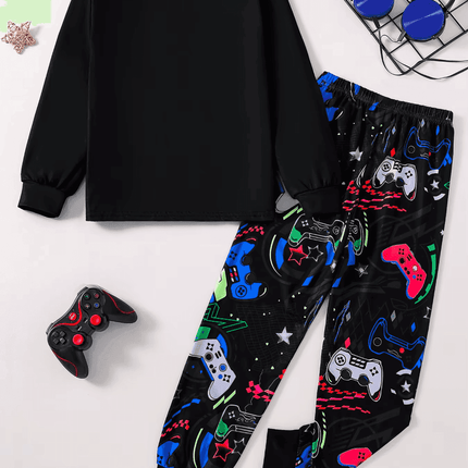 Baby Boy Luminous Gamer 3D Pajama Set - Pajama Set - Little Bitty - Mad Fly Essentials